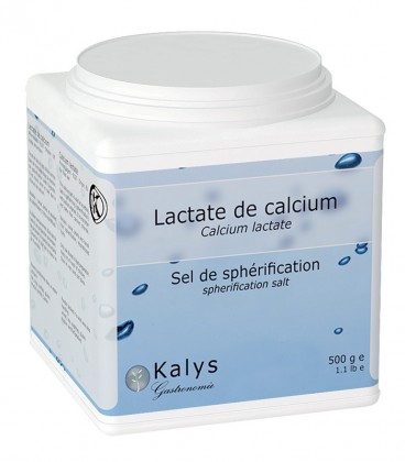 Lactate de calcium - Pot 500 g